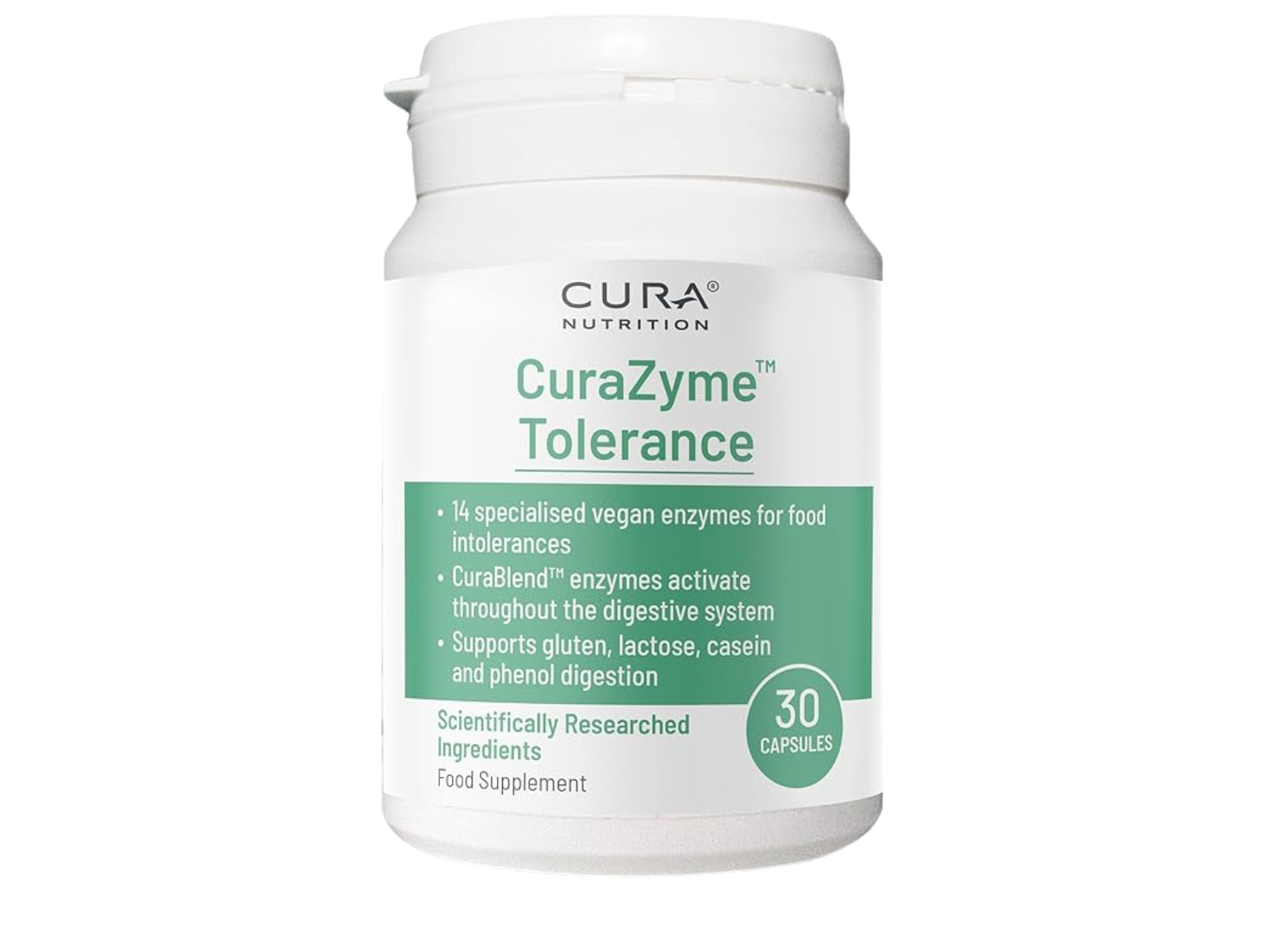 View the CuraZyme Tolerance